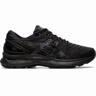 Asics Gel-Nimbus 22 - Miesten Juoksukengät - Mustat